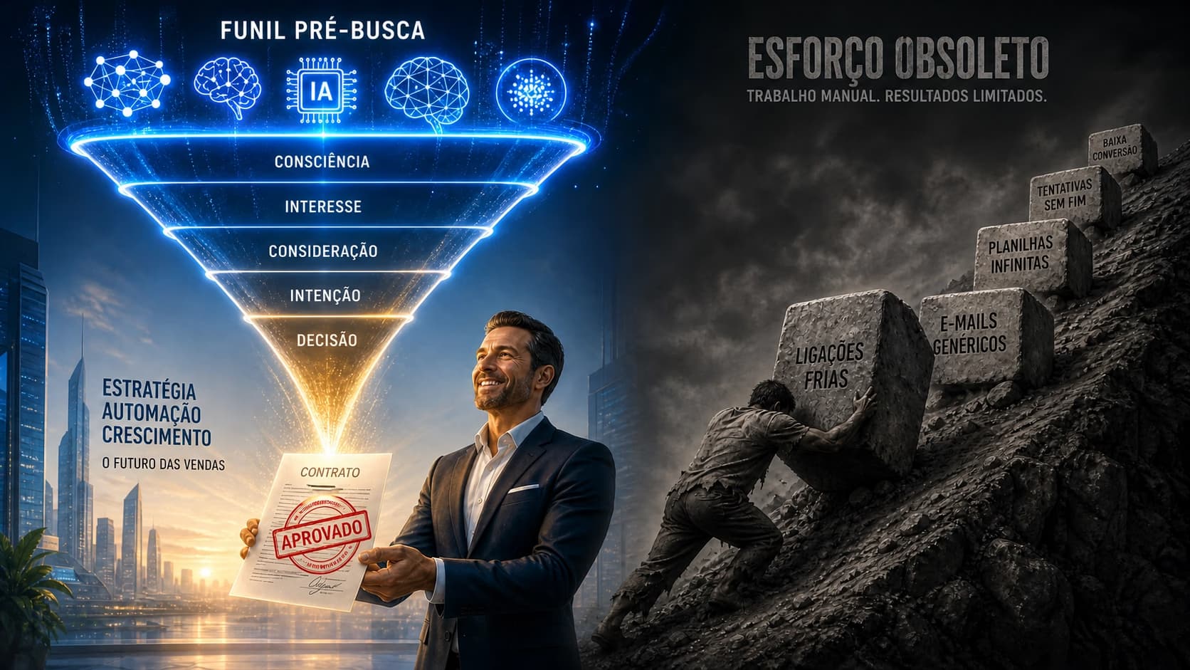 Venda por atração: como a Inteligência Artificial encurta seu ciclo de vendas B2B